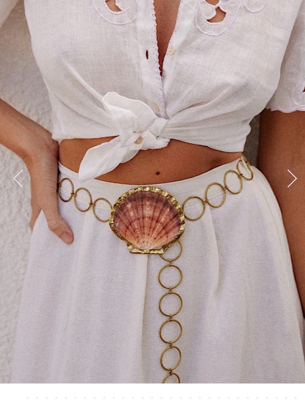 Chasing Unicorns Scallop Belt